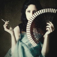欧美范女生头像伤感