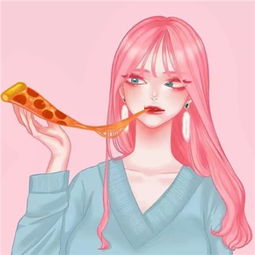  软妹风女生头像最新图片爱上你是我从未后悔的事情