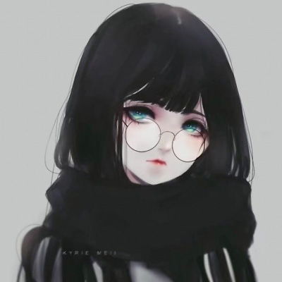  卡通动漫头像女冷艳霸气丧丧的头像