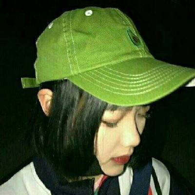  女生头像绿色系清新qq头像女生绿色社会真人