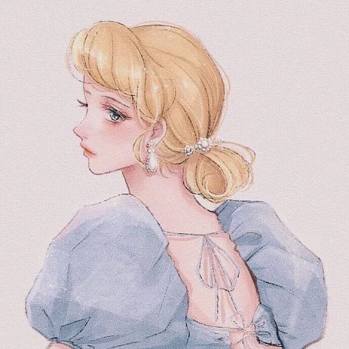  加更1108迪士尼公主古风版女生头像