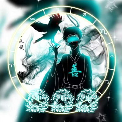  十二星座头像恶魔版12星座专属恶魔黑化头像