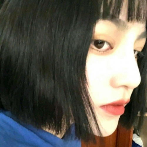  小清新可爱黑发拍照女生头像奶女生头像我要个性网