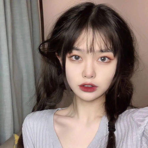  氛围感美女头像
