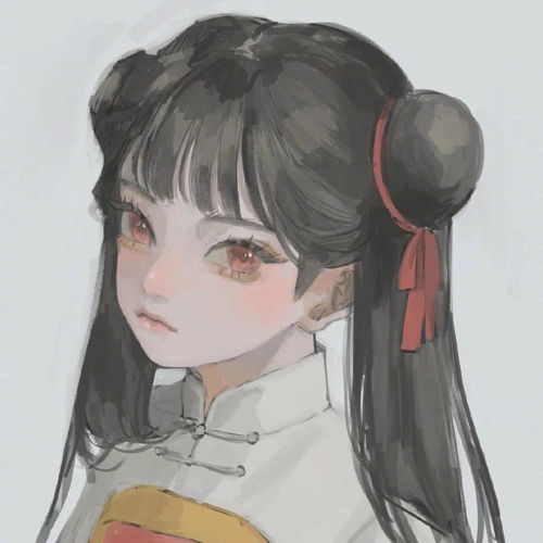  插画好看的女孩头像,日常收藏系列