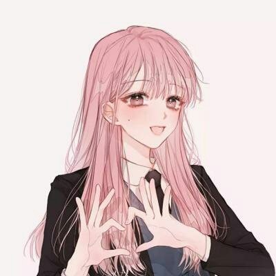  气质高冷动漫情侣头像