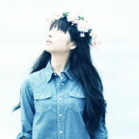  女生唯美淡蓝色qq头像