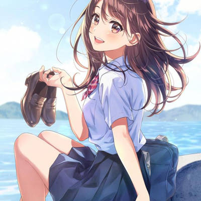  日本动漫头像少女图片可爱二次元动漫头像女