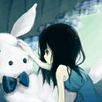  非主流卡通头像女生你就笑容就是我的快乐