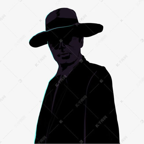  神秘黑衣人男人素材图片免费下载千库网