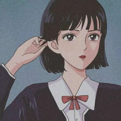  短发女生头像