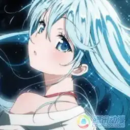 蓝色系情侣头像动漫头像