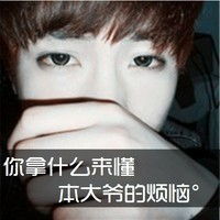  霸气超拽男生文字头像2014我爱你妈的女儿