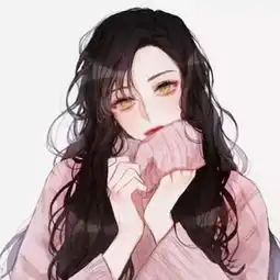  二次元卡通情侣头像两张一男一女