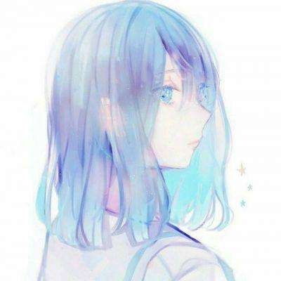  动漫女头.我们终会离去.