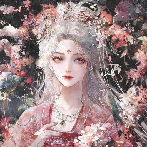  动漫女生头像精美绝伦的古风女生头像