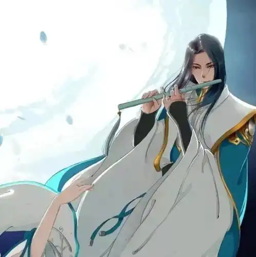  古风情侣头像