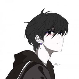  超酷个性动漫男头.夜色撩人皮囊卡通动漫头像我要个性网