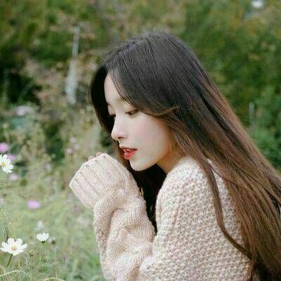 唯美复古森系女生头像