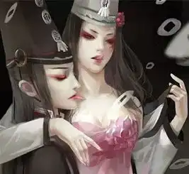 黑白无常的头像女