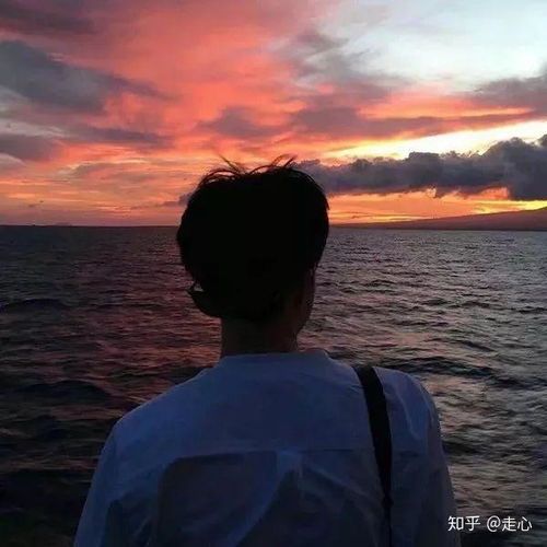 qq头像男生帅气背影