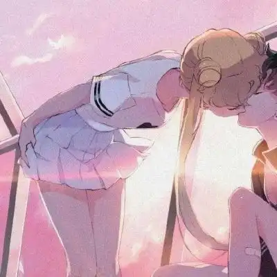 月野兔情侣头像一对头像
