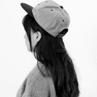  女生头像霸气背影带帽超拽微信头像图片大全