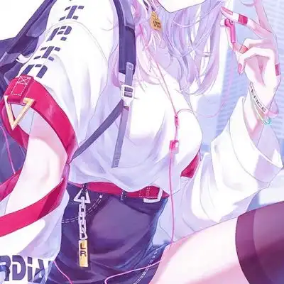 百合头像动漫情侣男生