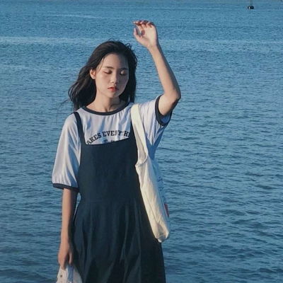  蓝色系女头温柔是世间的宝女生头像我要个性网