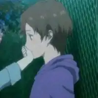  二次元情侣头像分开的