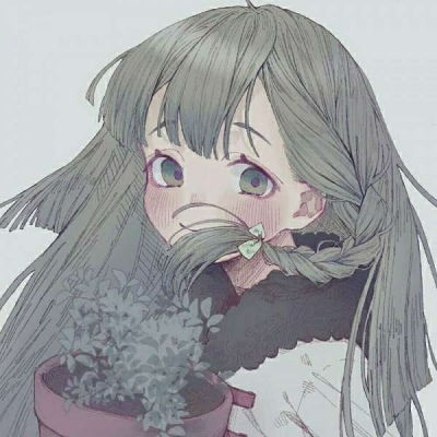  动漫女生头像唯美可爱风