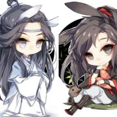  魔道祖师情侣头像图片