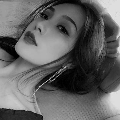  优质女头高清黑白社会高冷范女生头像全集