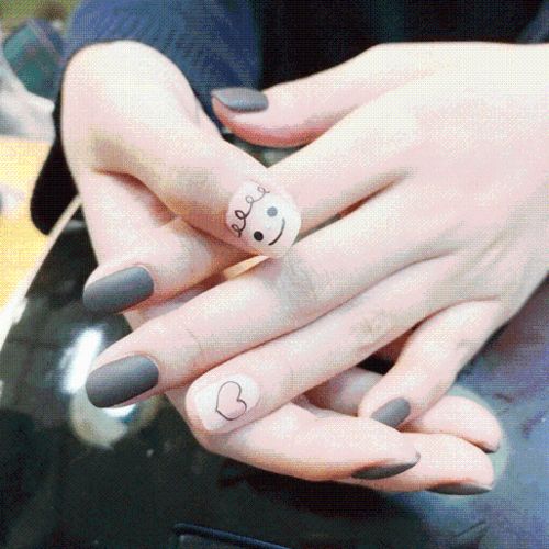  戳戳你的少女心,这些ins风美甲太撩了