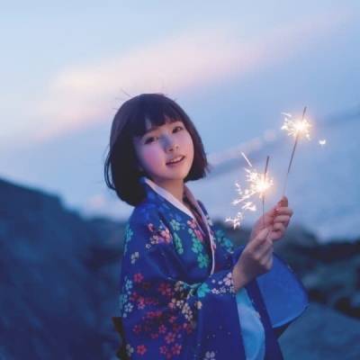  高清女头森系复古森女系唯美意境图片