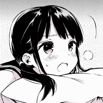 女生头像emo动漫黑白