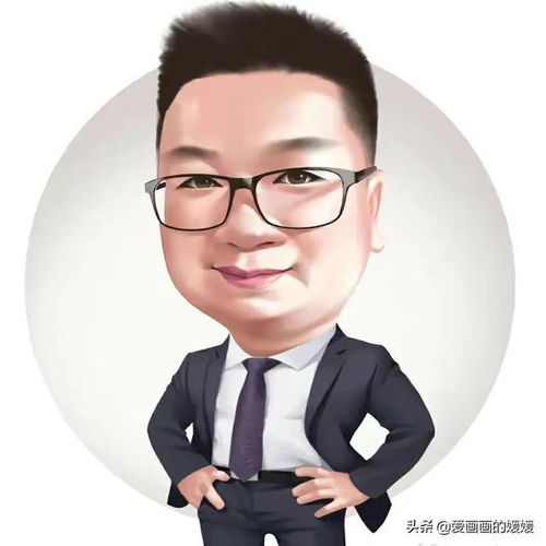  换一换你的头像吧,手绘的男士动漫头像,画风卡通幽默,辨识度高