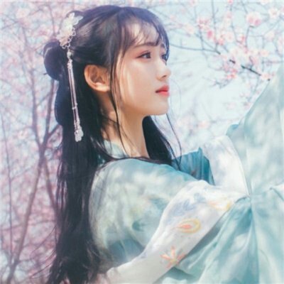  女生古风唯美头像有一个关心的人真好