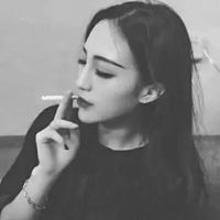  qq抽烟头像女超拽霸气
