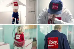  可口可乐皮草情侣装,cocacolabyjoyrich真的很rich