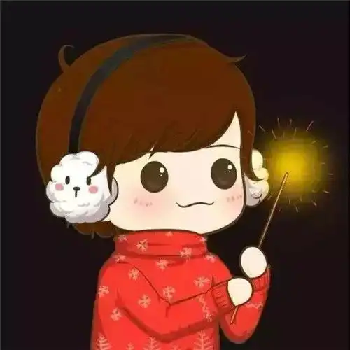 情侣头像可爱卡通新年
