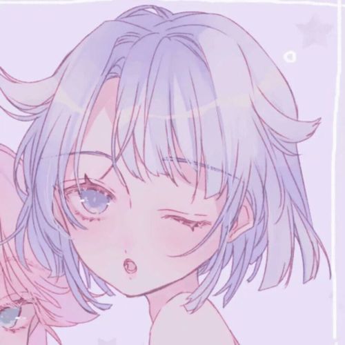  动漫头绪丨闺蜜百合头像