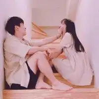 网红情侣头像一男一女一