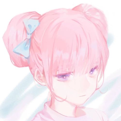  女生头像粉色系