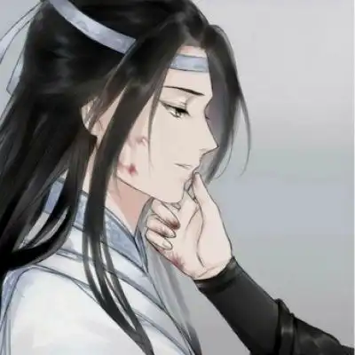  魔道祖师情侣头像一左一右魔道祖师cp头像高清图片分开