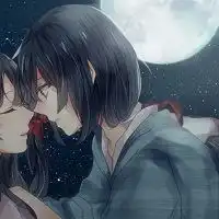 猫咪情侣头像一左一右古