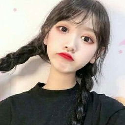  美女头像图片可爱长发侧面长发高清美女图片头像