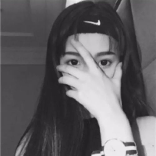  男女黑白头像