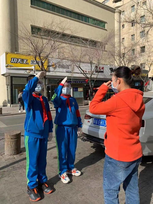  出门戴口罩,少年当先锋他们在行动