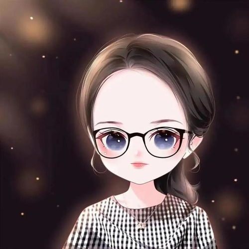  换一换你的头像吧,女生俏皮卡通头像,气质十足的女生卡通头像